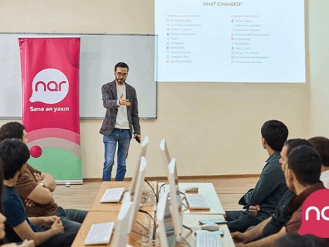 “Nar” tələbələr üçün marketinq təlimləri təşkil etdi
