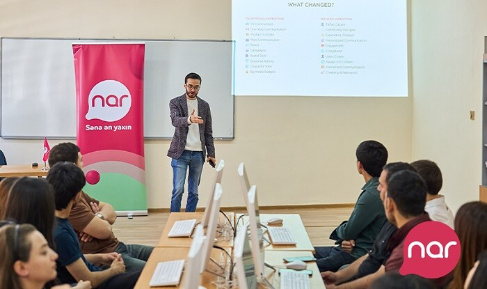 “Nar” tələbələr üçün marketinq təlimləri təşkil etdi