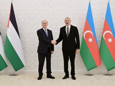 İlham Əliyev Fələstinin baş nazirini qəbul etdi