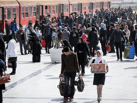 Tehran-Məşhəd dəmiryolu xətti vuruludu