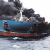 Hörmüzdə supertanker minaya düşdü