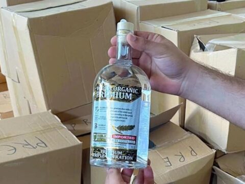 Kəngərlidə külli miqdarda saxta aksiz markalı alkoqollu içki aşkarlanıb – Fotolar