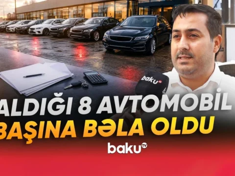 Səkkiz avtomobil götürdü, sonra ŞOK YAŞADI: Hər maşına dörd min manat cərimə – VİDEO