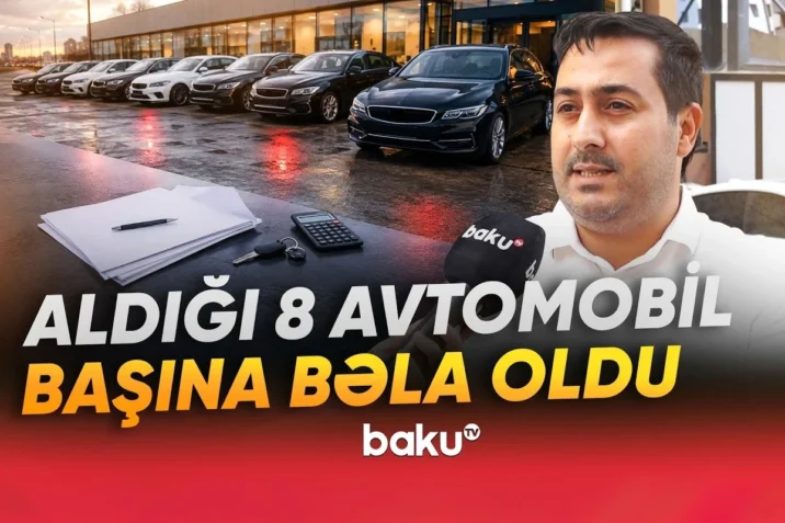 Səkkiz avtomobil götürdü, sonra ŞOK YAŞADI: Hər maşına dörd min manat cərimə – VİDEO