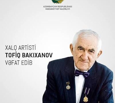Nazirliyindən Tofiq Bakıxanovun vəfatı ilə bağlı nekroloq