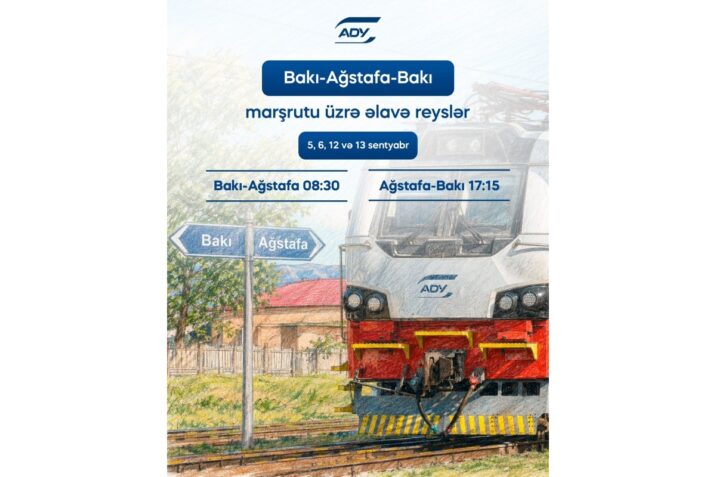 Bakı-Ağstafa qatarında əlavə reyslər həyata keçiriləcək