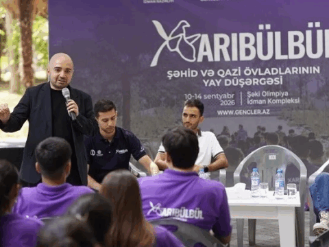 “Xarıbülbül” şəhid və qazi övladlarının yay düşərgəsi keçirildi