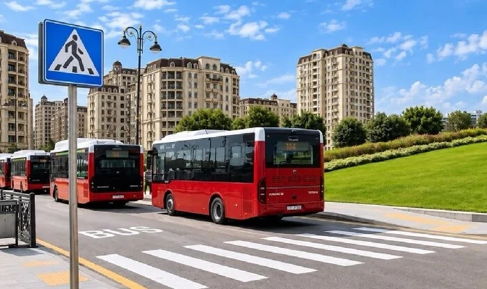 Bəzi avtobusların yolu dəyişdirildi