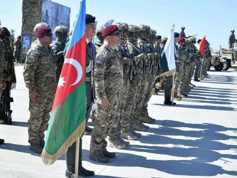 Xüsusi təyinatlılarımız Özbəkistanda təlimdə – Foto