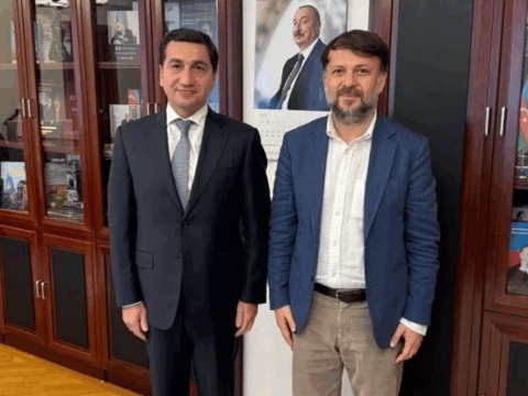 Hikmət Hacıyev Emin Millini qəbul etdi