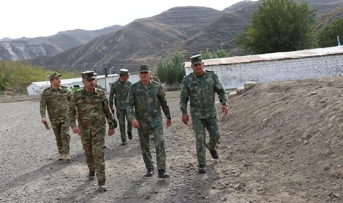 Hərbi prokuror Laçında hərbiçilərlə görüşdü