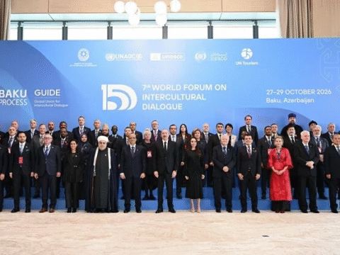 Bakıda mühüm tədbir: Prezident çıxış etdi – Foto