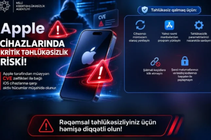 “Apple” istifadəçilərinin hesabları kütləvi şəkildə ələ keçirilir – Xəbərdarlıq