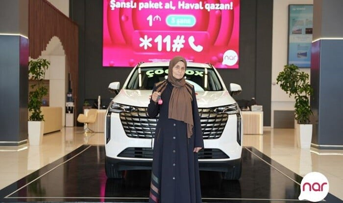 Zaqatala sakini “Nar”dan avtomobil qazandı