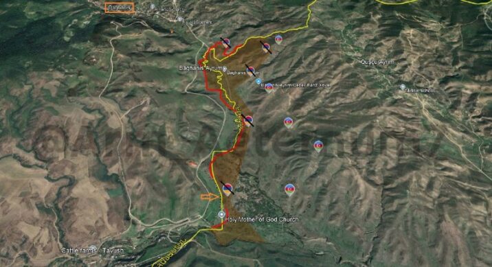 Ermənistan 5 postu Azərbaycana təhvil verdi – Xəritə