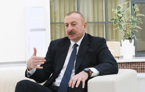 Bu yer atam tərəfindən ayrılıb – İlham Əliyev