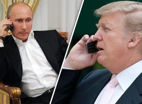 Putin və Tramp telefon danışığı aparır