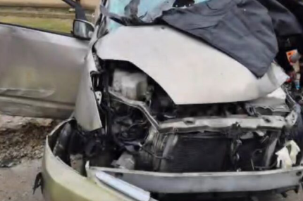 Qobuda ağır qəza, 2 nəfər öldü – Anbaan görüntülər