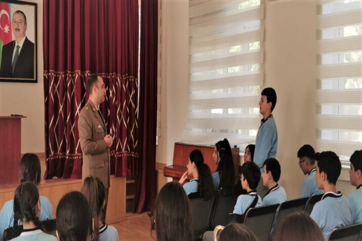 Fövqəladə hallarda davranış qaydaları ilə bağlı tədbirlər keçirilib Fövqəladə hallarda davranış qaydaları ilə bağlı tədbirlər keçirilib