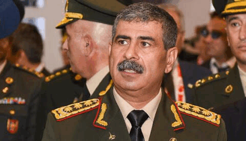 Zakir Həsənov Qazaxıstanın yeni hərbi attaşesi ilə görüşdü