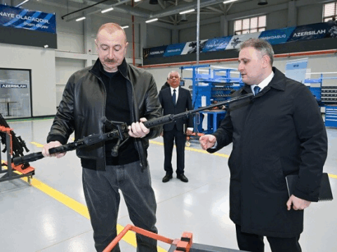 Prezident Tərtərdə açılışda iştirak etdi – Foto