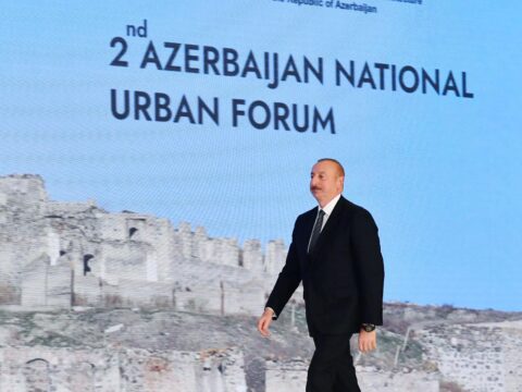 İlham Əliyev Zəngilanda 2-ci Azərbaycan Milli Şəhərsalma Forumunun açılış mərasimində iştirak edib