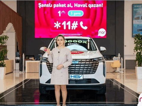 “Nar” daha bir abunəçisinə avtomobil qazandırıb