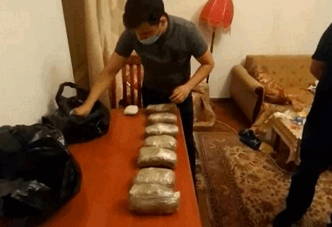 İrandan 8 kq narkotik keçirilməsinin qarşısı alındı