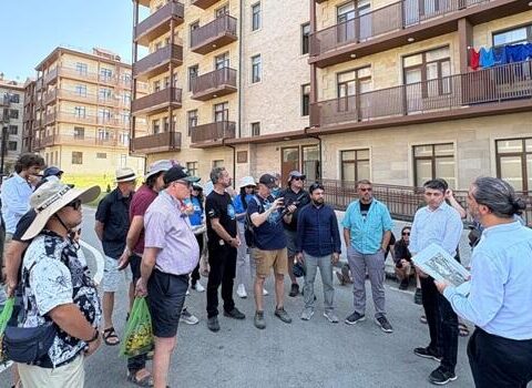 Xarici səyyahlar Cəbrayılda – Foto