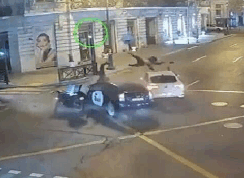 Bakıda motosikletlə BYD toqquşdu: ölən var