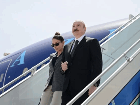 Prezident və xanımı Türkiyədə səfərdədir – Foto