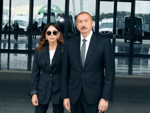 Prezident Cabir İmanovun vida mərasiminə əklil göndərdi