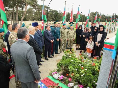 Şəhidlərimizin anım günü qeyd edildi