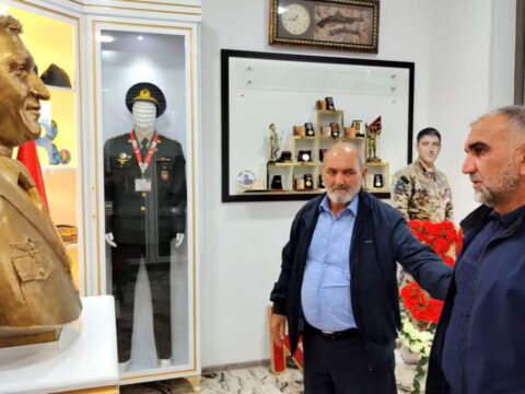 Vətən Müharibəsi Qəhrəmanı, şəhid kapitan Rəşad Abdullayevin ev-muzeyinin açılışı olub
