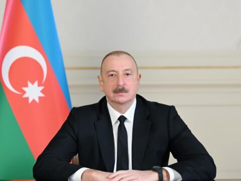 İlham Əliyev Simpozium iştirakçılarına müraciət ünvanladı