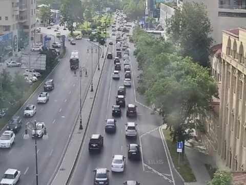 Bu küçələrdə hərəkət məhdudlaşdırılacaq Bu küçələrdə hərəkət məhdudlaşdırılacaq