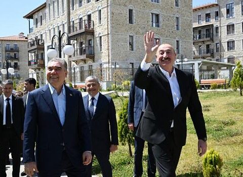 Liderlər Şuşada olublar