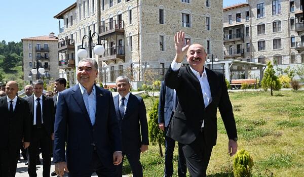 Liderlər Şuşada olublar