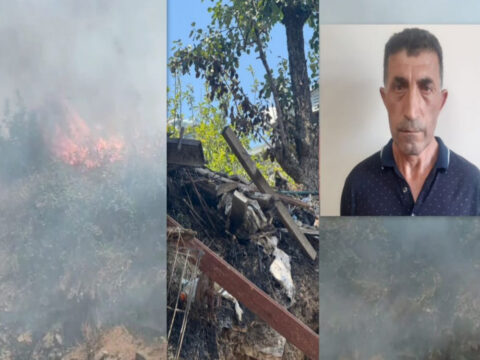 Xankəndidə yanğın törədən şəxs həbs edildi
