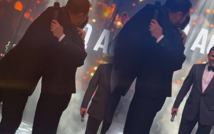 Faiq Ağayev ondan küsən Nadirin oğlunun toyunda Faiq Ağayev ondan küsən Nadirin oğlunun toyunda