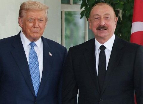Trampdan Əliyevə :Sizinlə həqiqətən fəxr edirəm!