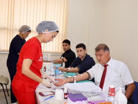 Samuxda qanvermə aksiyası keçirilib – FOTO