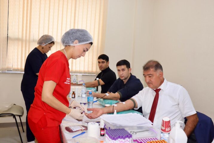 Samuxda qanvermə aksiyası keçirilib – FOTO