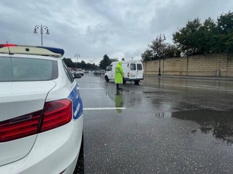 DYP-dən yağışlı hava ilə bağlı müraciət