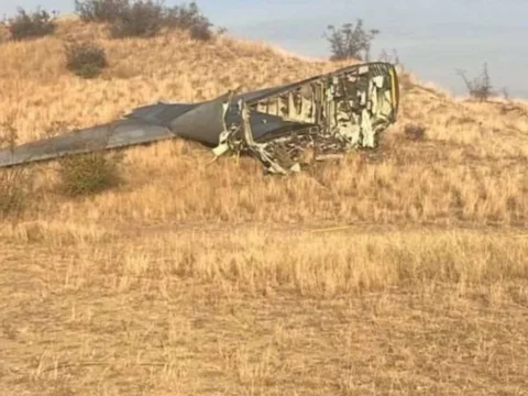 Türkiyənin Milli Müdafiə Nazirliyi açıqlama yaydı: Təyyarənin qalıqlarında..