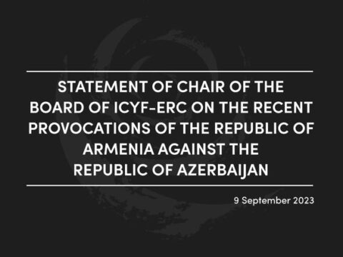 İƏT Gənclər Forumu Avrasiya Regional Mərkəzi erməni provokasiyalarını pisləyən bəyanat yayıb