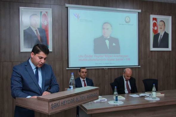 “Heydər Əliyev Azərbaycan multikulturalizminin siyasi banisidir” mövzusunda tədbir keçirilib “Heydər Əliyev Azərbaycan multikulturalizminin siyasi banisidir” mövzusunda tədbir keçirilib