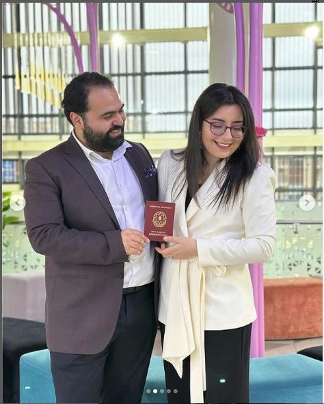 Xalq artistinin oğlunun nikahından görüntülər