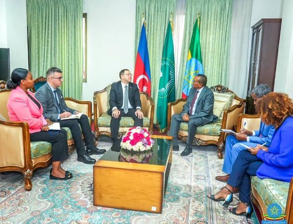Azərbaycanın Efiopiyadakı yeni səfiri etimadnaməsini təqdim etdi Azərbaycanın Efiopiyadakı yeni səfiri etimadnaməsini təqdim etdi