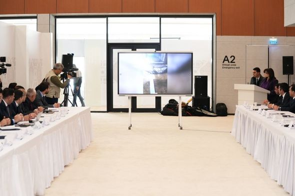 Zəngilanda ekoloji məsələlər üzrə işçi qrupun iclası keçirilib Zəngilanda ekoloji məsələlər üzrə işçi qrupun iclası keçirilib